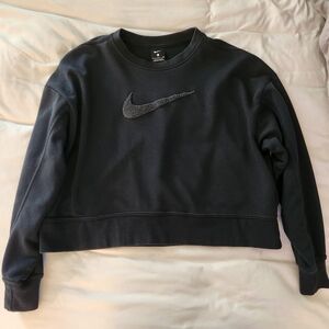 Nike Black Crew Sweatshirt Small
